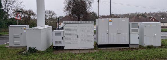 An MBNL Phase 7 site with 7 different cabinets.